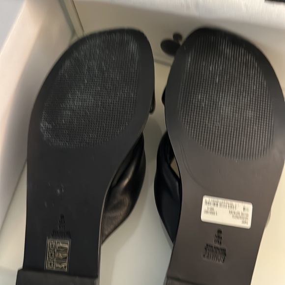 SCHUTZ Fairy Leather Slide Sandals - Picture 3 of 10